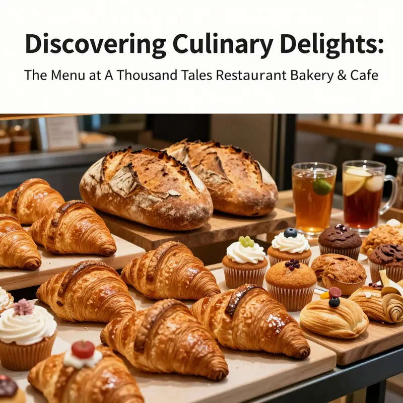 A vibrant breakfast spread showcasing the delightful offerings at A Thousand Tales Restaurant Bakery & Cafe.