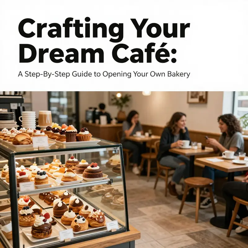 A cozy café scene filled with customers enjoying baked goods and beverages.