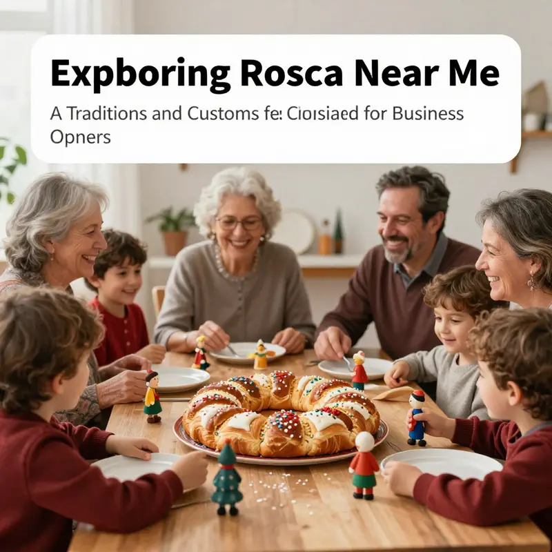Celebration of Rosca de Reyes showcasing community spirit and cultural importance.