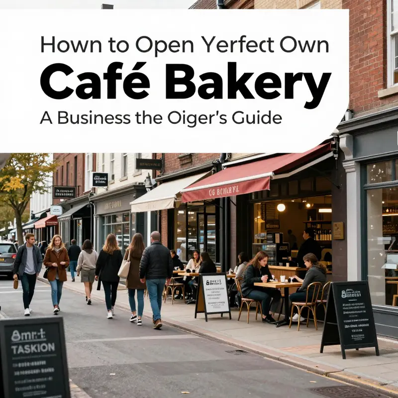 Entrepreneur analyzing market trends and data to define the café bakery’s unique value proposition.