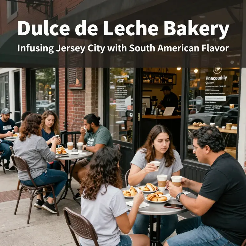An array of beautifully presented pastries and desserts reflecting the rich traditions of South American cuisine.