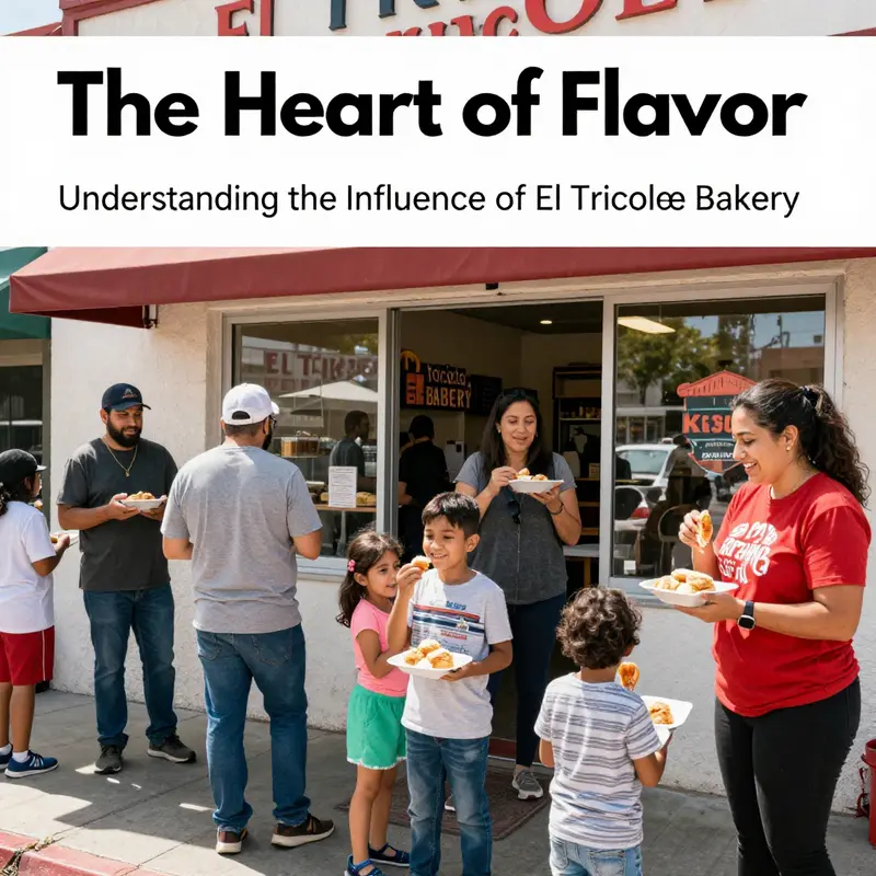 An assortment of traditional Mexican pastries at El Tricolor Bakery showcasing the bakery’s rich offerings.