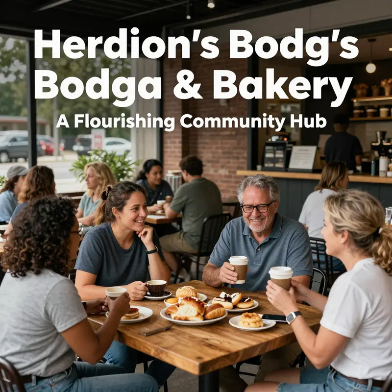 Fresh baked goods and artisanal breads displayed in Herndon’s Bodega & Bakery.