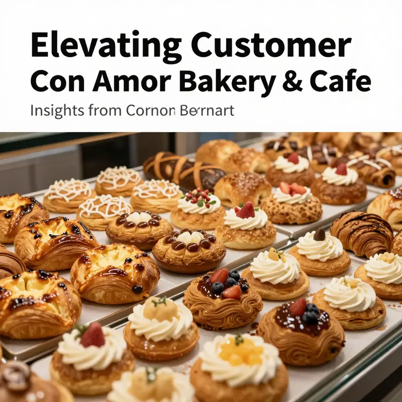 Customers enjoying their time at Con Amor Bakery & Cafe, reflecting the warm atmosphere and community spirit.