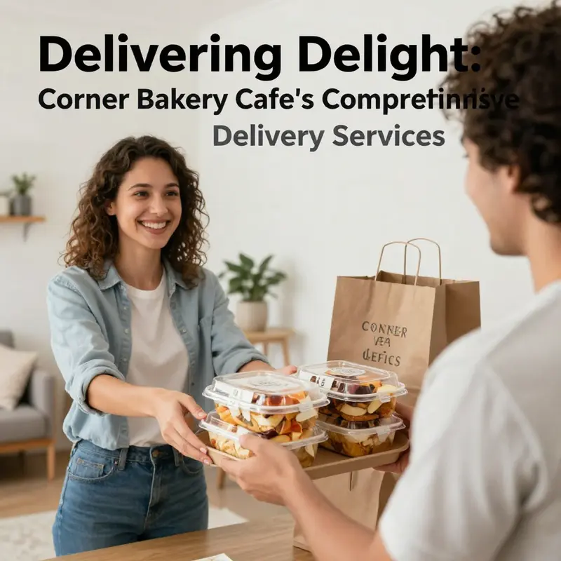 The bustling kitchen at Corner Bakery Cafe, preparing delicious meals for delivery.