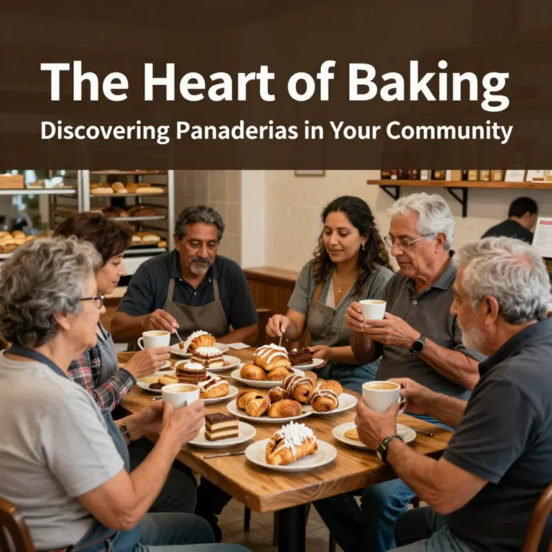 A selection of delightful baked goods available at local panaderias.