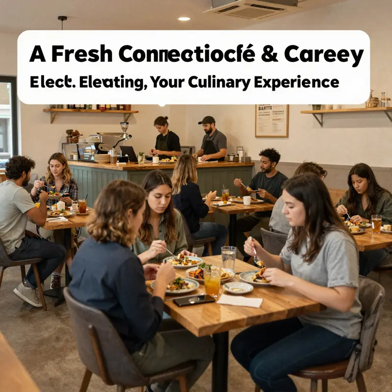 A wide selection of baked goods and catering options showcasing the variety available at A Fresh Connection.