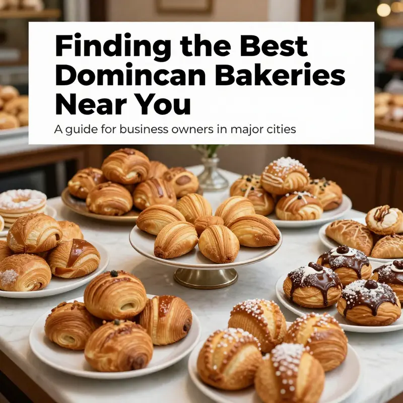 A delightful spread of Dominican pastries and cakes highlighting their rich culinary tradition.