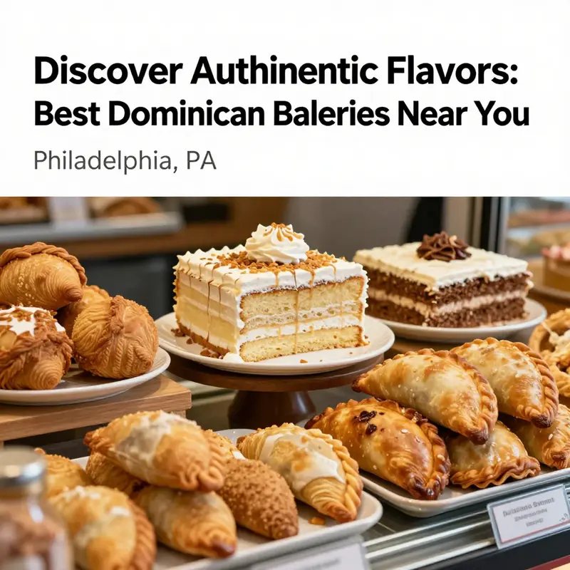 A stunning array of Dominican treats available in Philadelphia’s beloved bakeries.