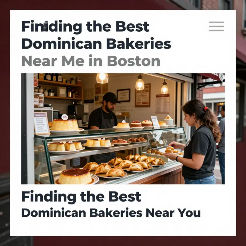 Traditional Dominican baked goods displayed at a bakery in Philadelphia.