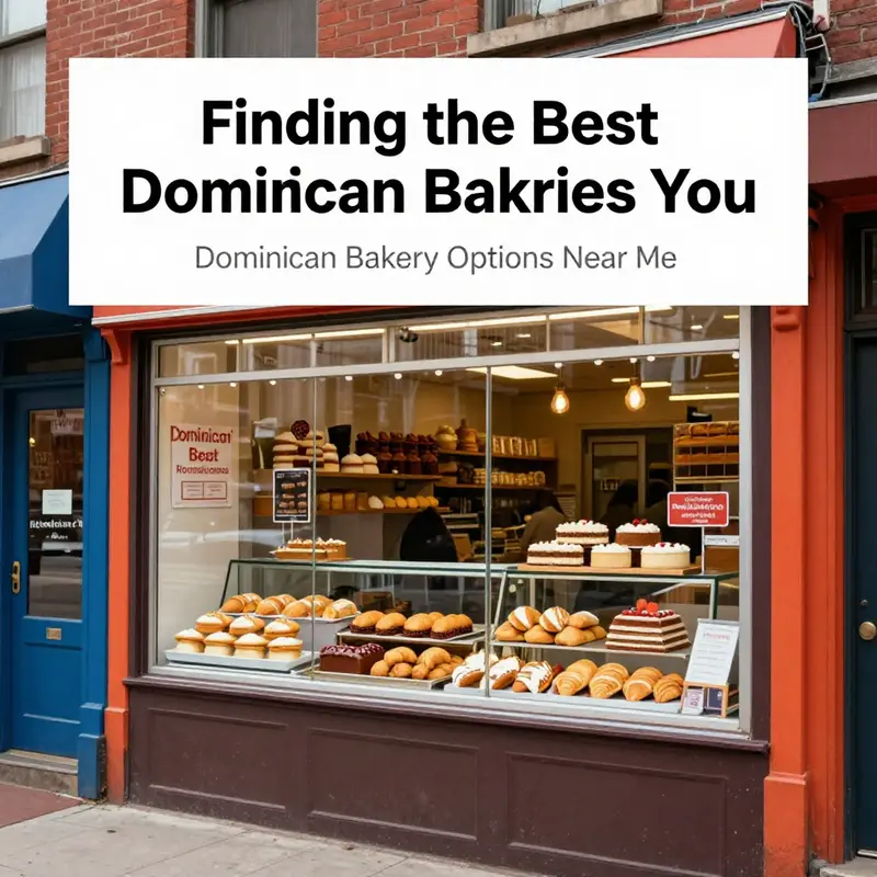 Traditional Dominican baked goods displayed at a bakery in Philadelphia.