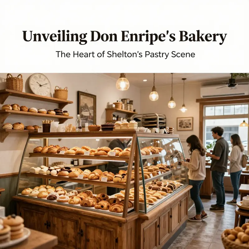 The cozy atmosphere of Don Enrique’s Bakery highlights its role as a community hub.