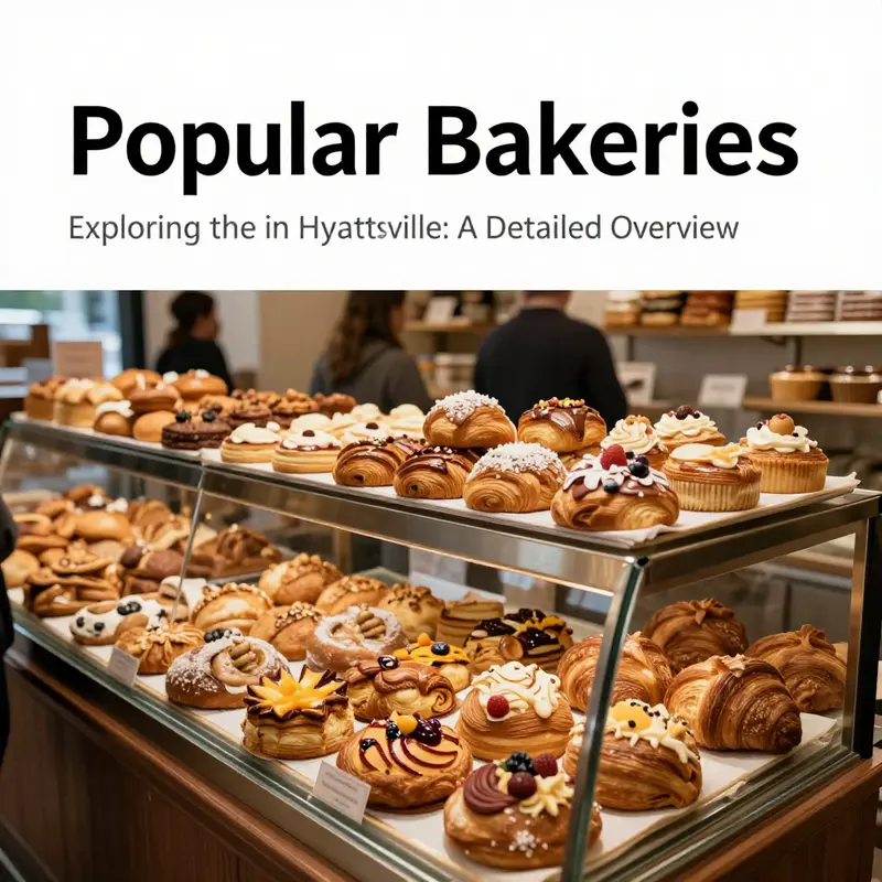 The enticing array of baked goods at Dulce Vida Bakery, a favorite destination in Hyattsville.