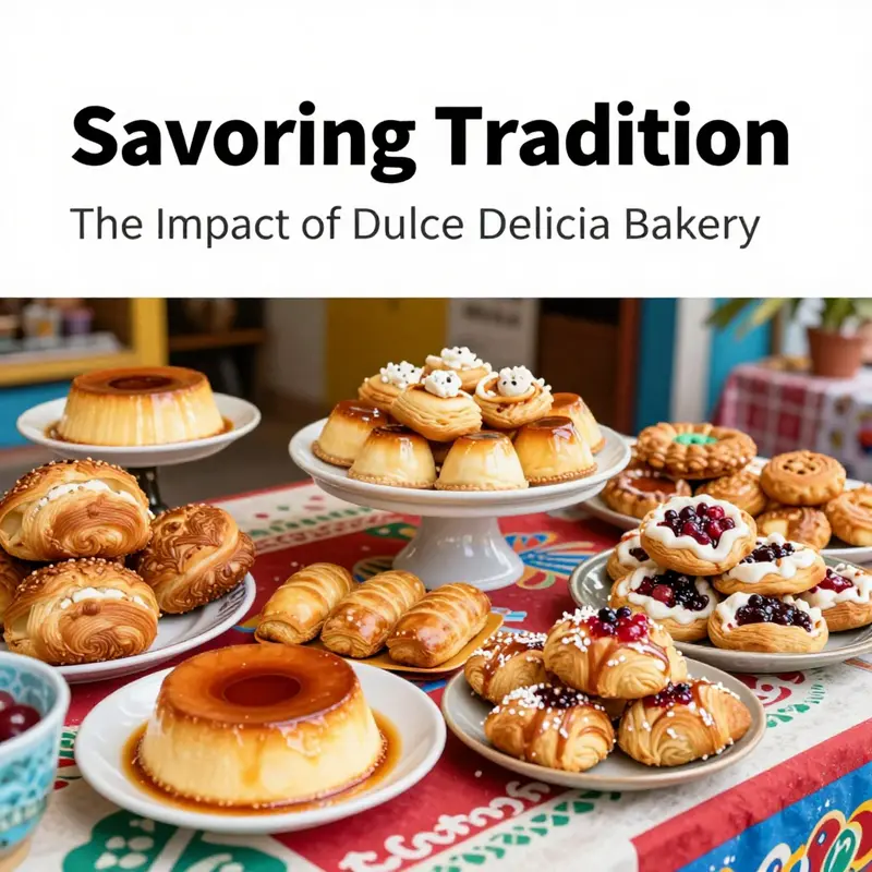 A variety of authentic Puerto Rican treats featuring flan, pastélon, and pastries to delight customers.