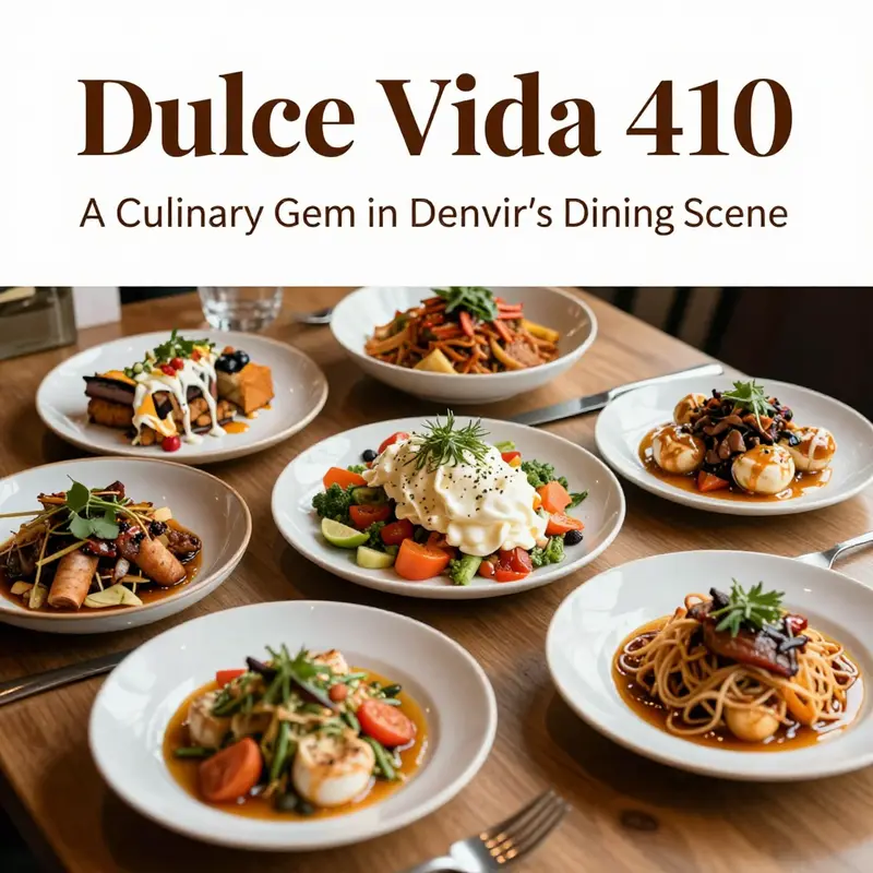 The inviting exterior of Dulce Vida 410, a key player in Denver’s dining scene.