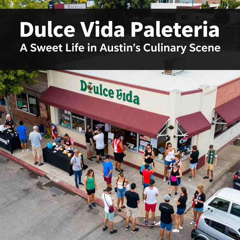 A joyful gathering of friends enjoying their treats at Dulce Vida Paleteria, symbolizing the shop’s cultural impact.
