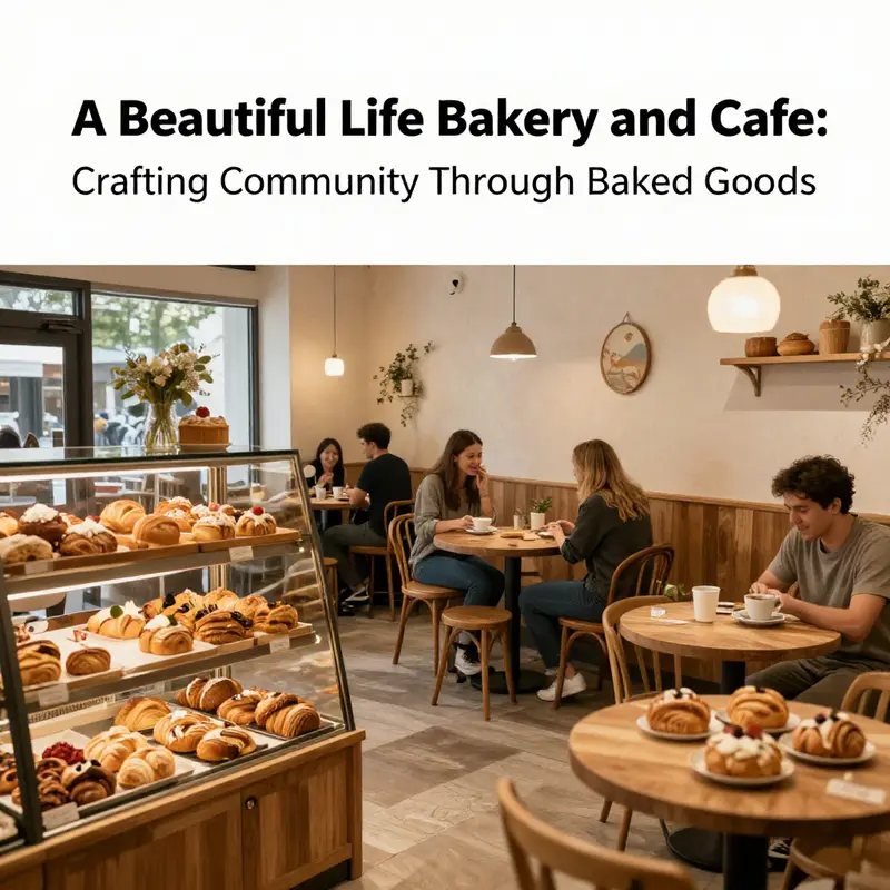 The cozy and inviting interior of A Beautiful Life Bakery and Cafe fostering a welcoming ambiance.