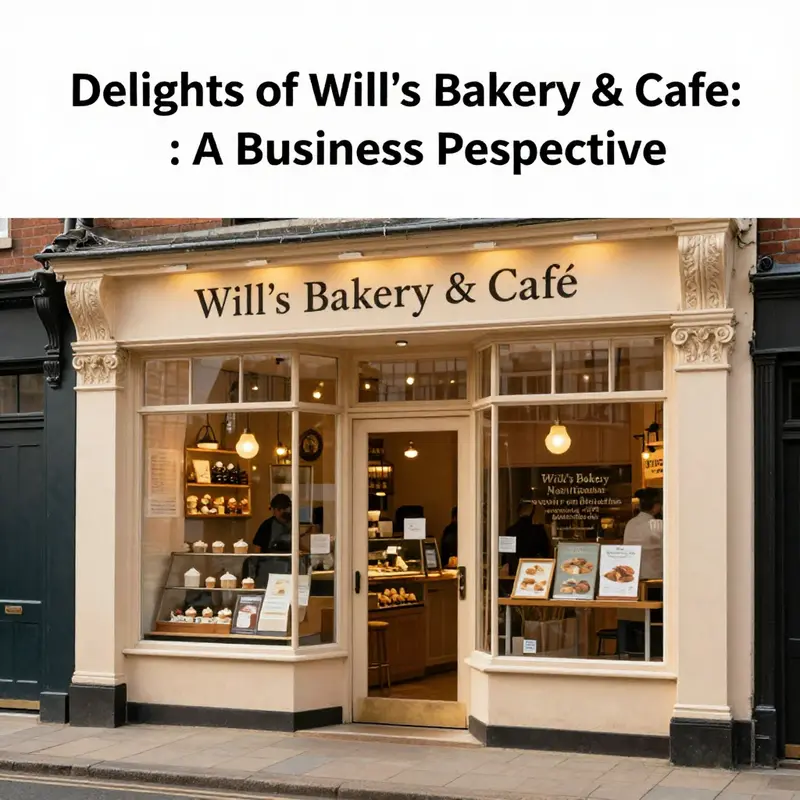 The vibrant and welcoming exterior of Will's Bakery & Cafe located on Main Street in Northiam.