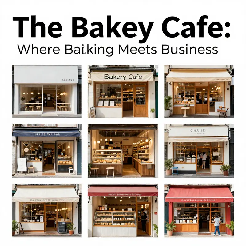 A welcoming interior of a bakery cafe showcasing the blend of baking and coffee culture.