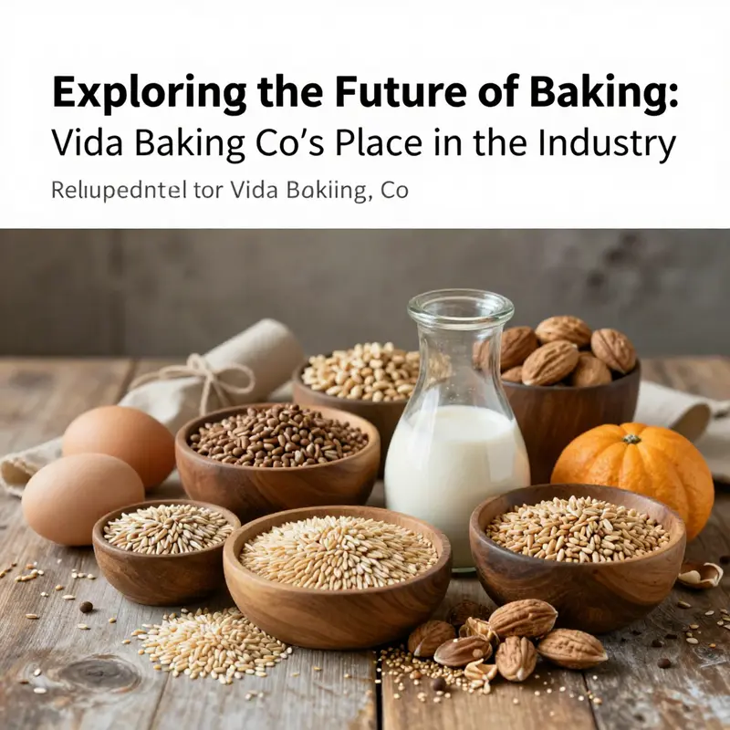 A glimpse into the vibrant landscape of the baking industry focusing on health-conscious brands akin to Vida Baking Co.