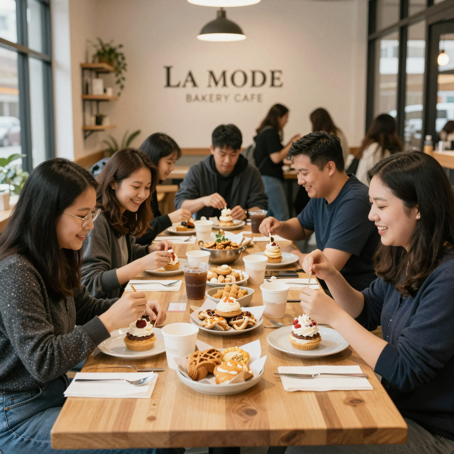 A La Mode Bakery Cafe Community Engagement