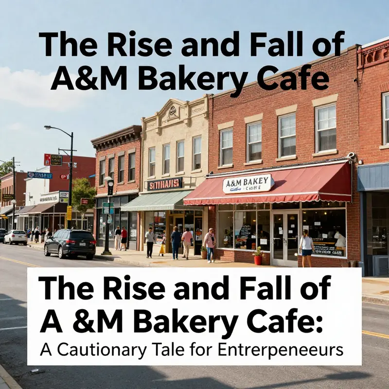The shuttered A&M Bakery Cafe highlights the end of a cherished community gathering spot.
