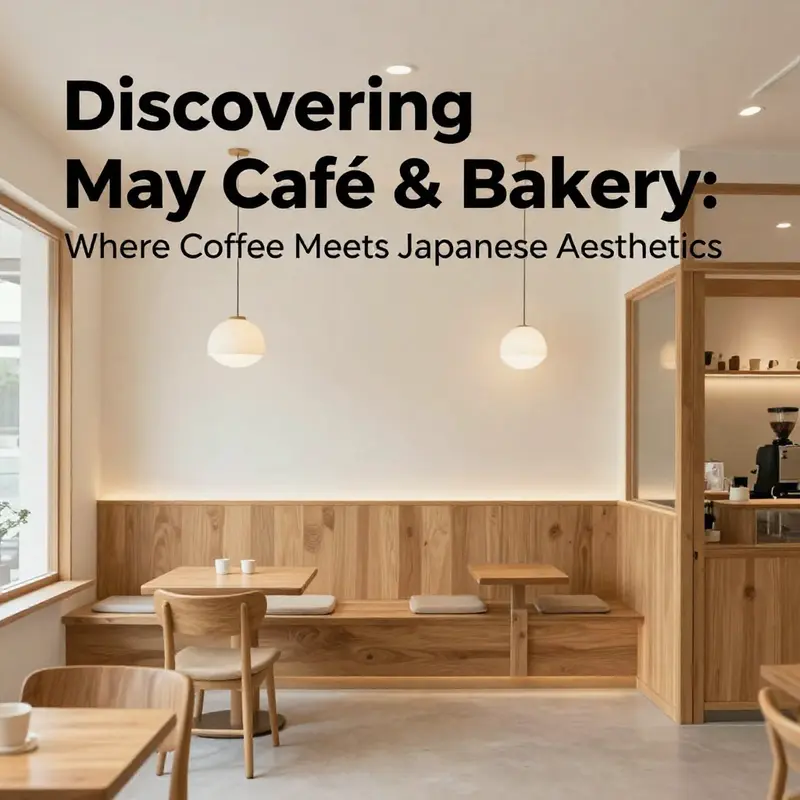 An artisan hand-poured coffee featuring elegant latte art, representative of May Café & Bakery’s dedication to quality.