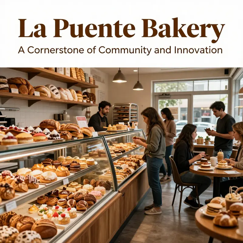 Inside La Puente Bakery, where the community gathers over delicious baked goods.