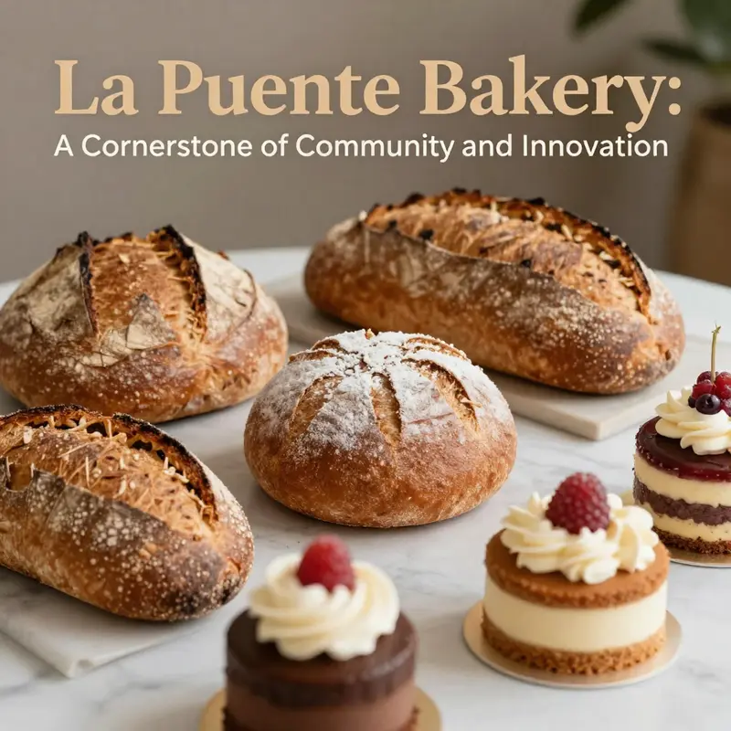 Inside La Puente Bakery, where the community gathers over delicious baked goods.