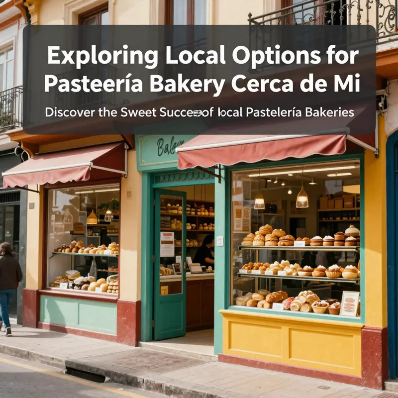A vibrant scene of local bakeries that are vital for community engagement.