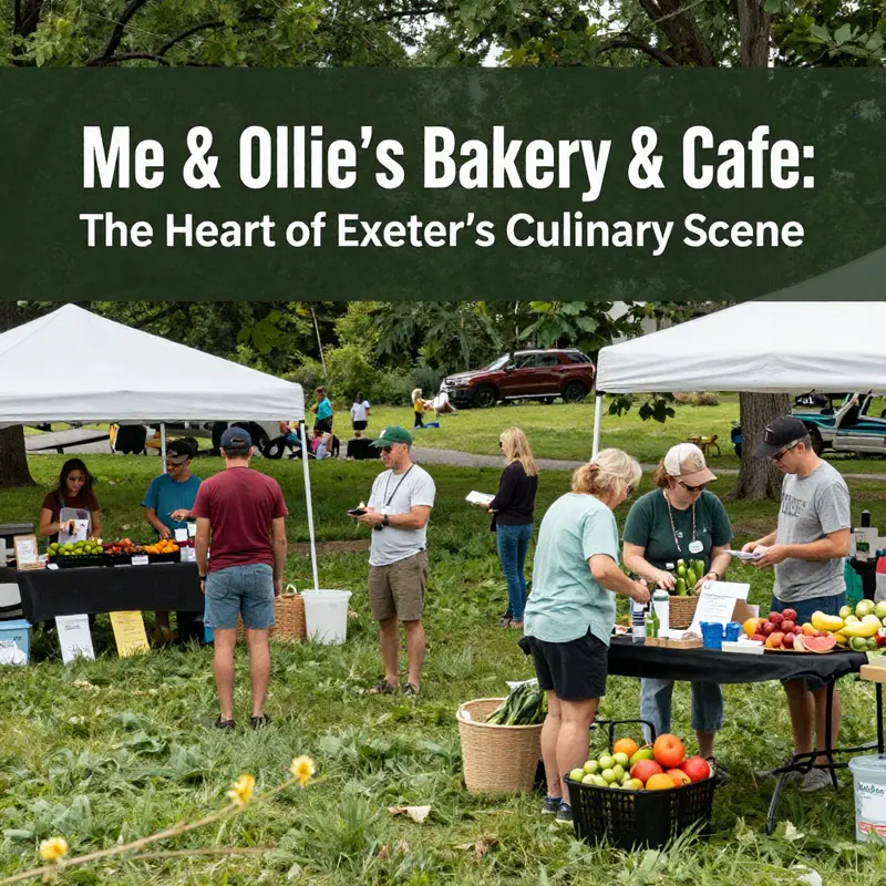 Locals enjoying vibrant pastries in the warm ambiance of Me & Ollie’s Bakery & Cafe.