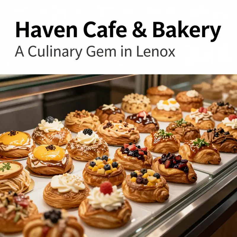 A delicious spread showcasing the variety and quality of menu offerings at Haven Cafe & Bakery.