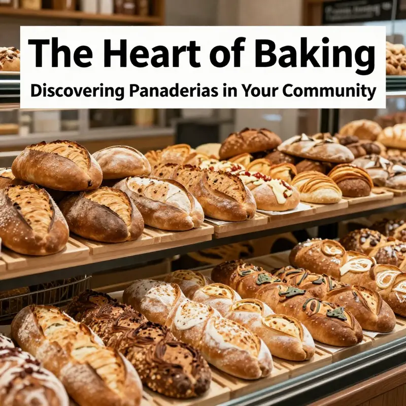 A selection of delightful baked goods available at local panaderias.