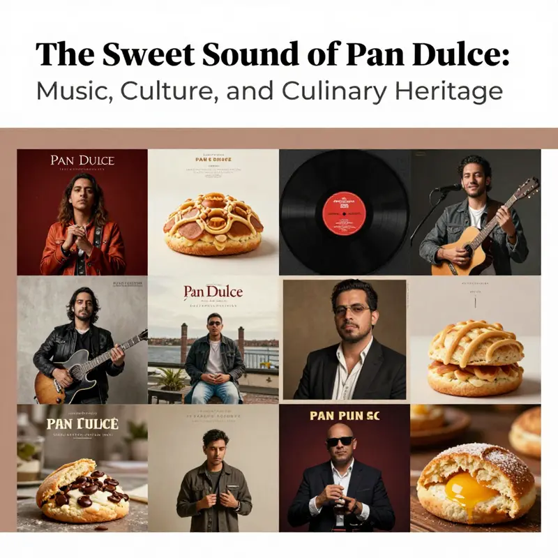 Musicians celebrate cultural heritage with lively performances and traditional pan dulce.