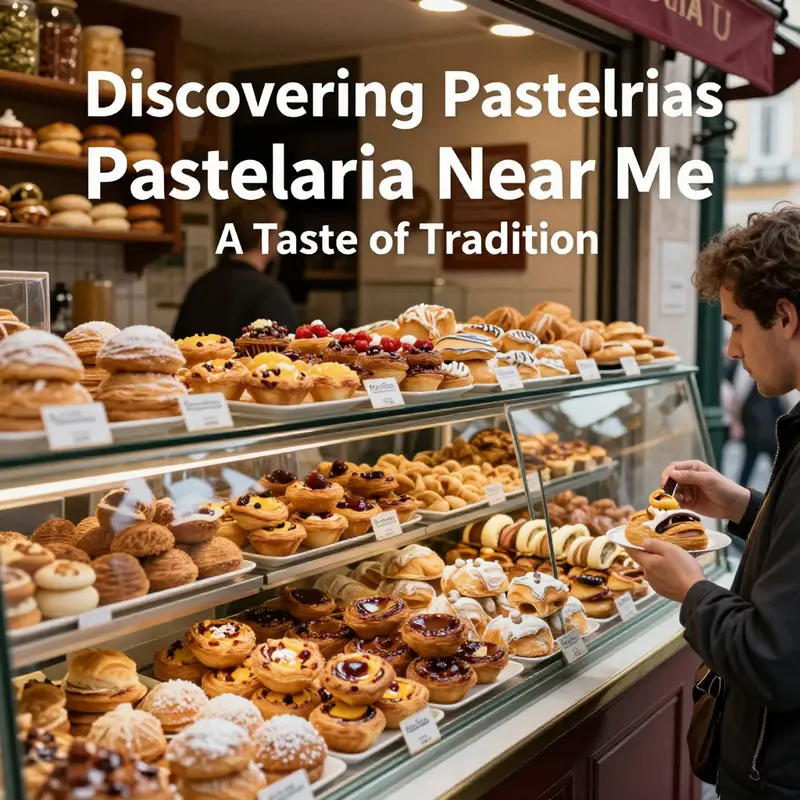 Delicious pastel de nata and other pastries on display at a pastelaria in Lisbon.