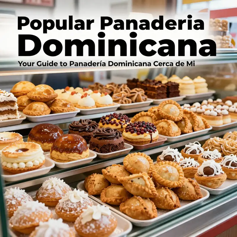 A selection of exquisite Dominican pastries showcasing cultural delicacies.