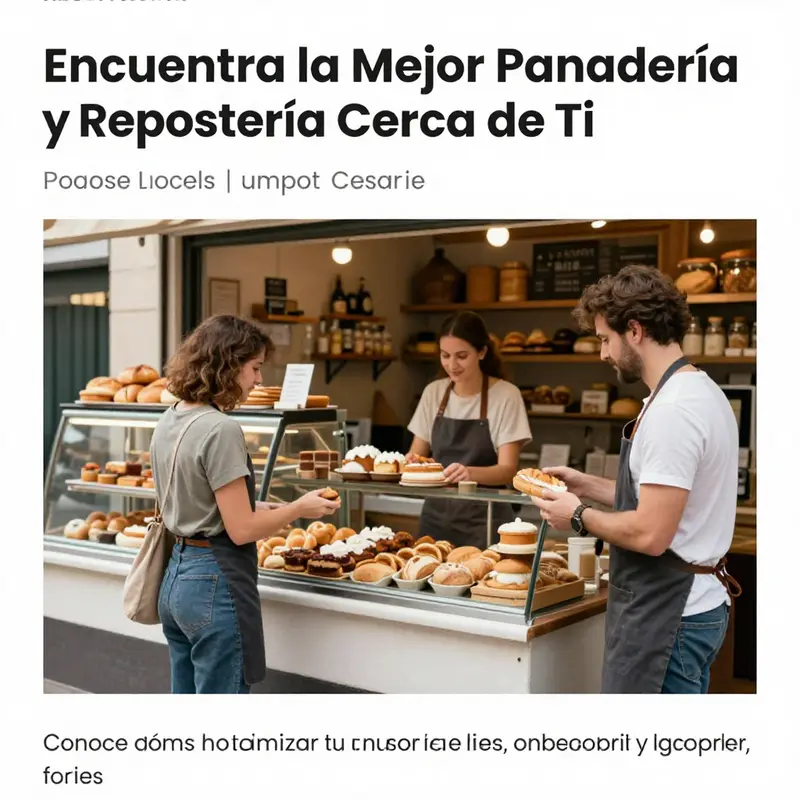 Vista de una panadería que muestra productos de repostería y una atmósfera acogedora.