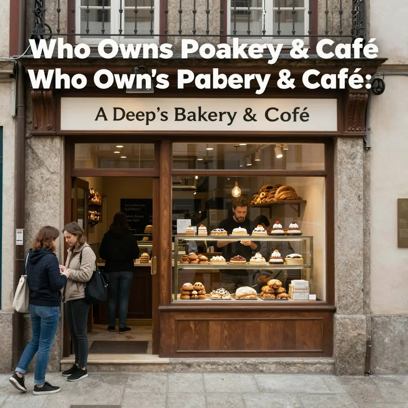 The inviting storefront of Porto’s Bakery & Cafe, where traditions of family ownership are blended with modern business practices.