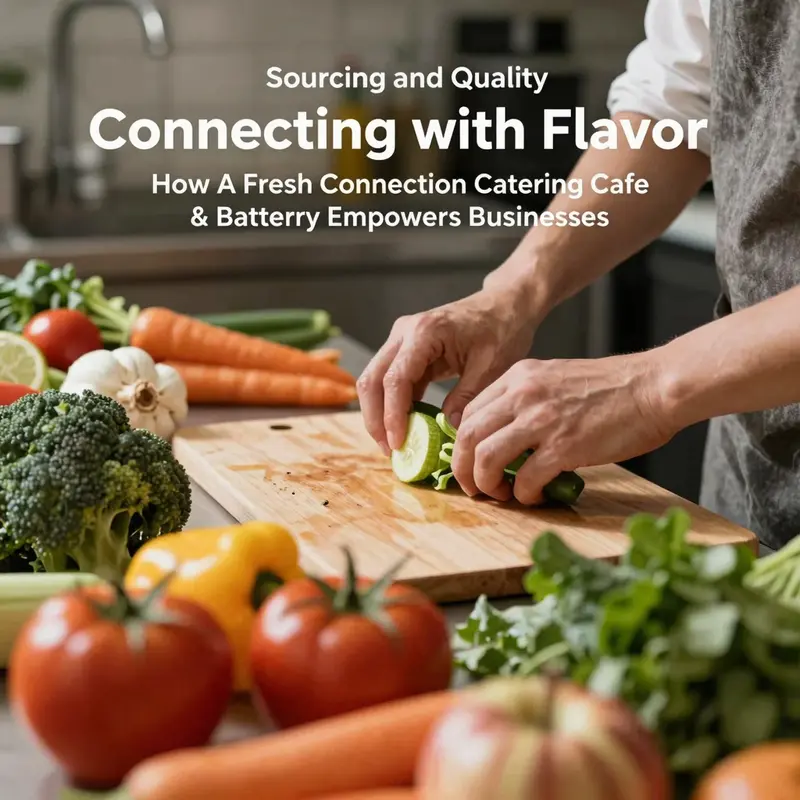 An enticing spread of diverse dishes reflecting the culinary offerings at A Fresh Connection.