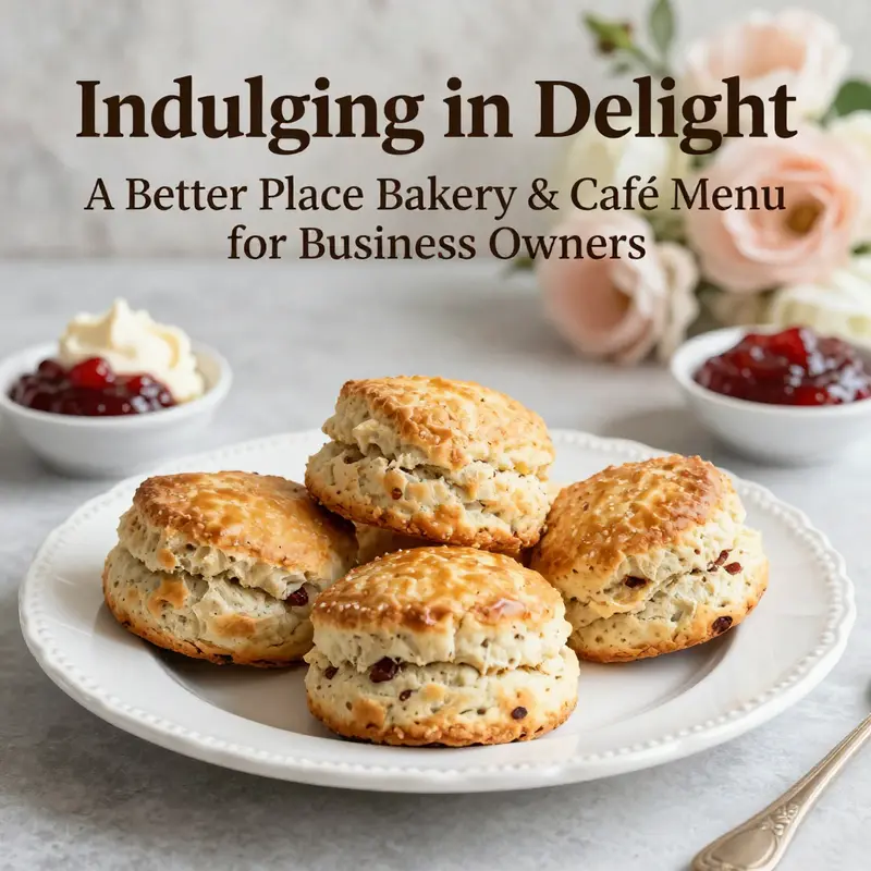 A delectable selection of muffins ready to enchant customers at A Better Place Bakery & Cafe.