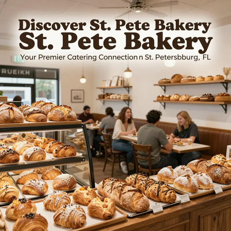 The inviting interior of St. Pete Bakery, where flavors and community thrive.