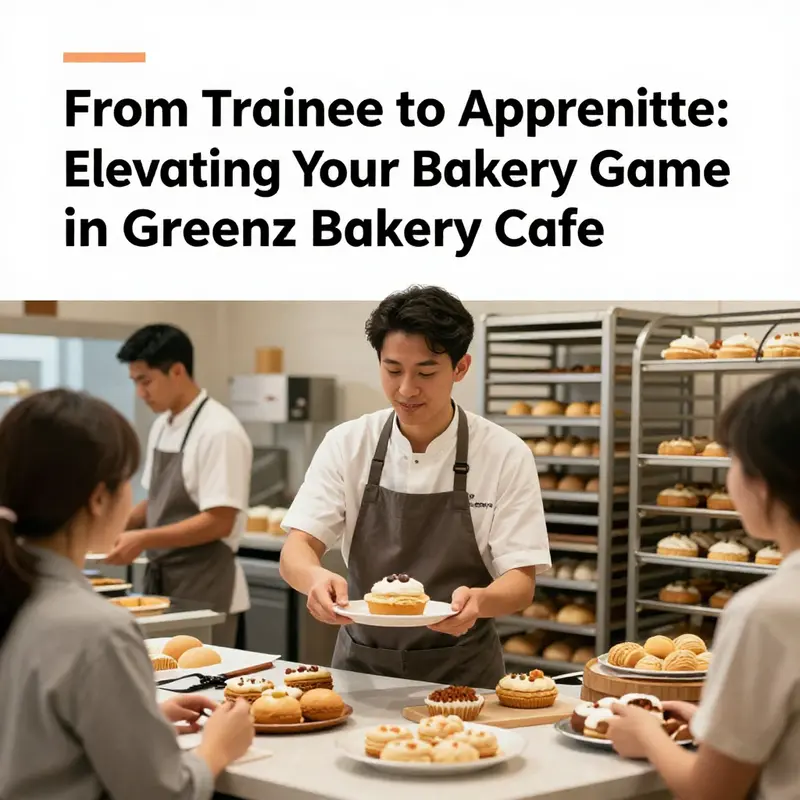 Visualizing the transition between ranks in Greenz Bakery Cafe.