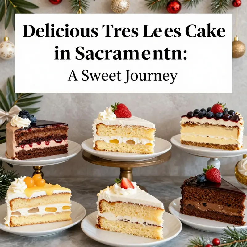 An assortment of tres leches cakes from Sacramento’s finest bakeries.