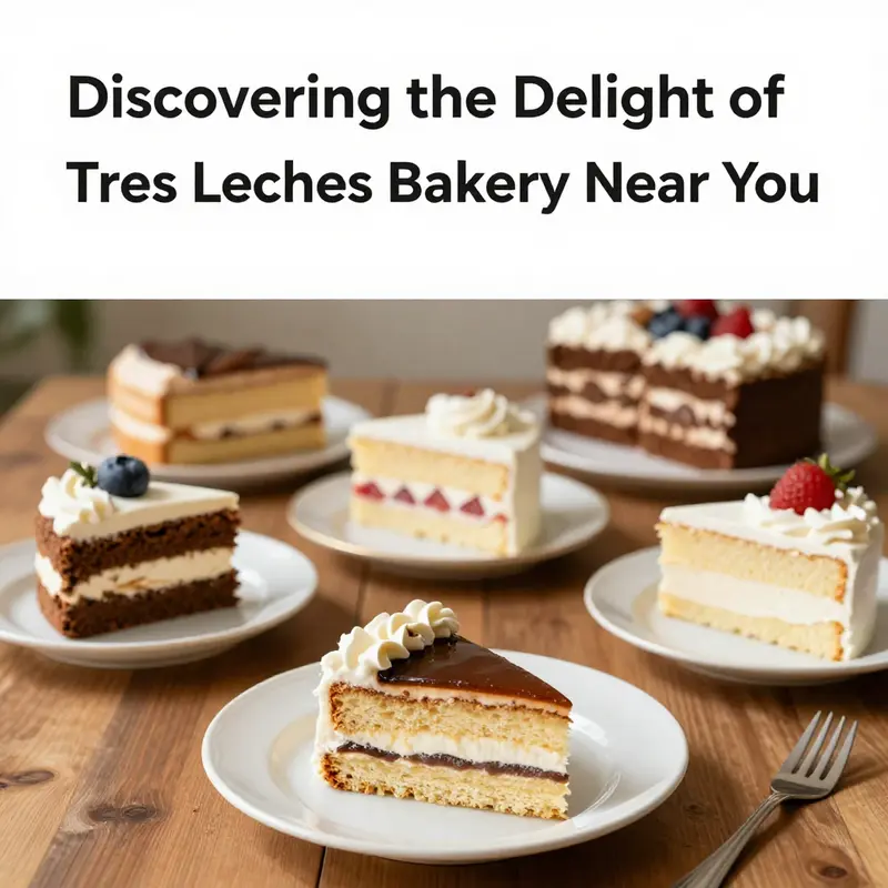 The inviting storefront of Tres Leches Bakery & Cafe in Kearny, NJ.