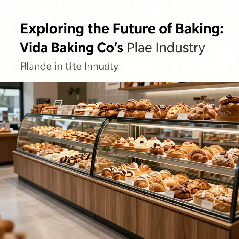 A glimpse into the vibrant landscape of the baking industry focusing on health-conscious brands akin to Vida Baking Co.