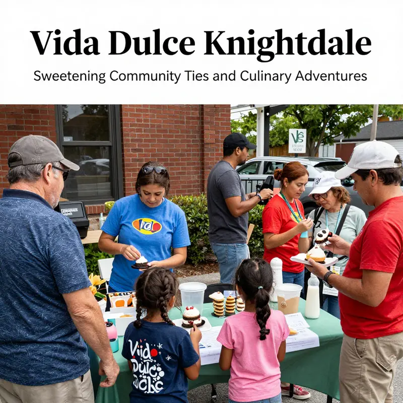 The inviting exterior of Vida Dulce, attracting sweet lovers from all over.
