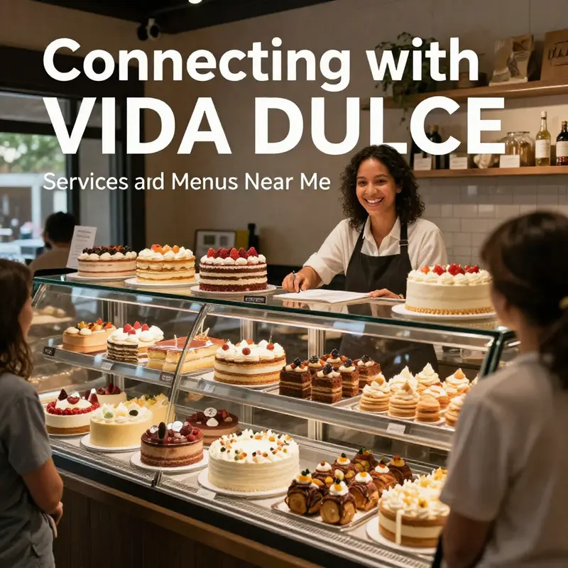 A picturesque view of a VIDA DULCE branch inviting customers to indulge in sweet delights.