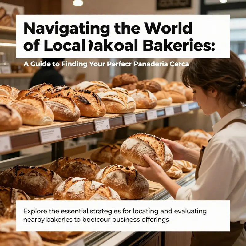 A cozy bakery atmosphere with customers browsing freshly baked items, highlighting the connection between community and quality in local baking.