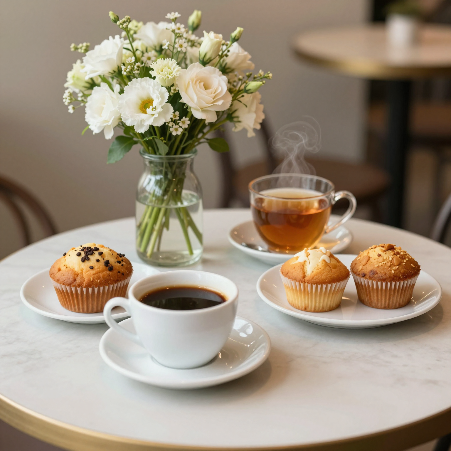 Steaming Cup of Coffee