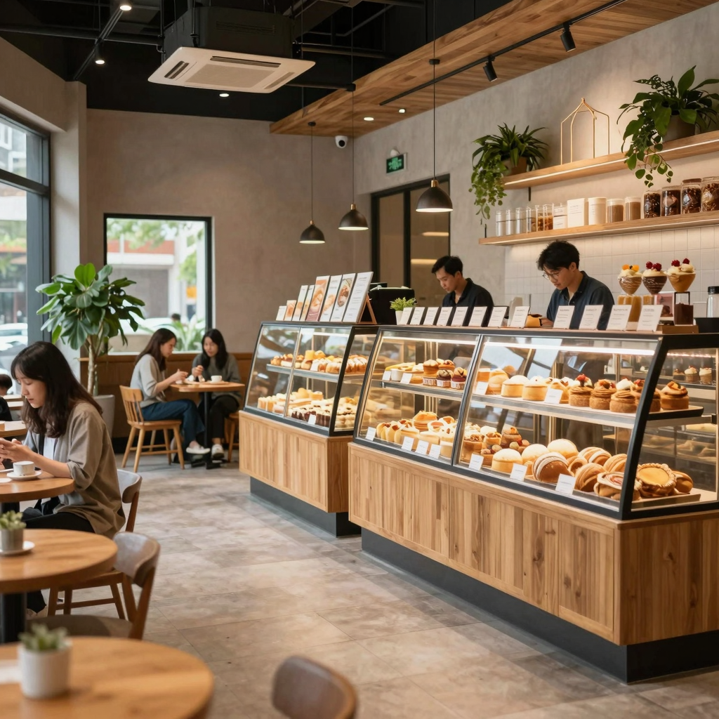 Modern Bakery Cafe